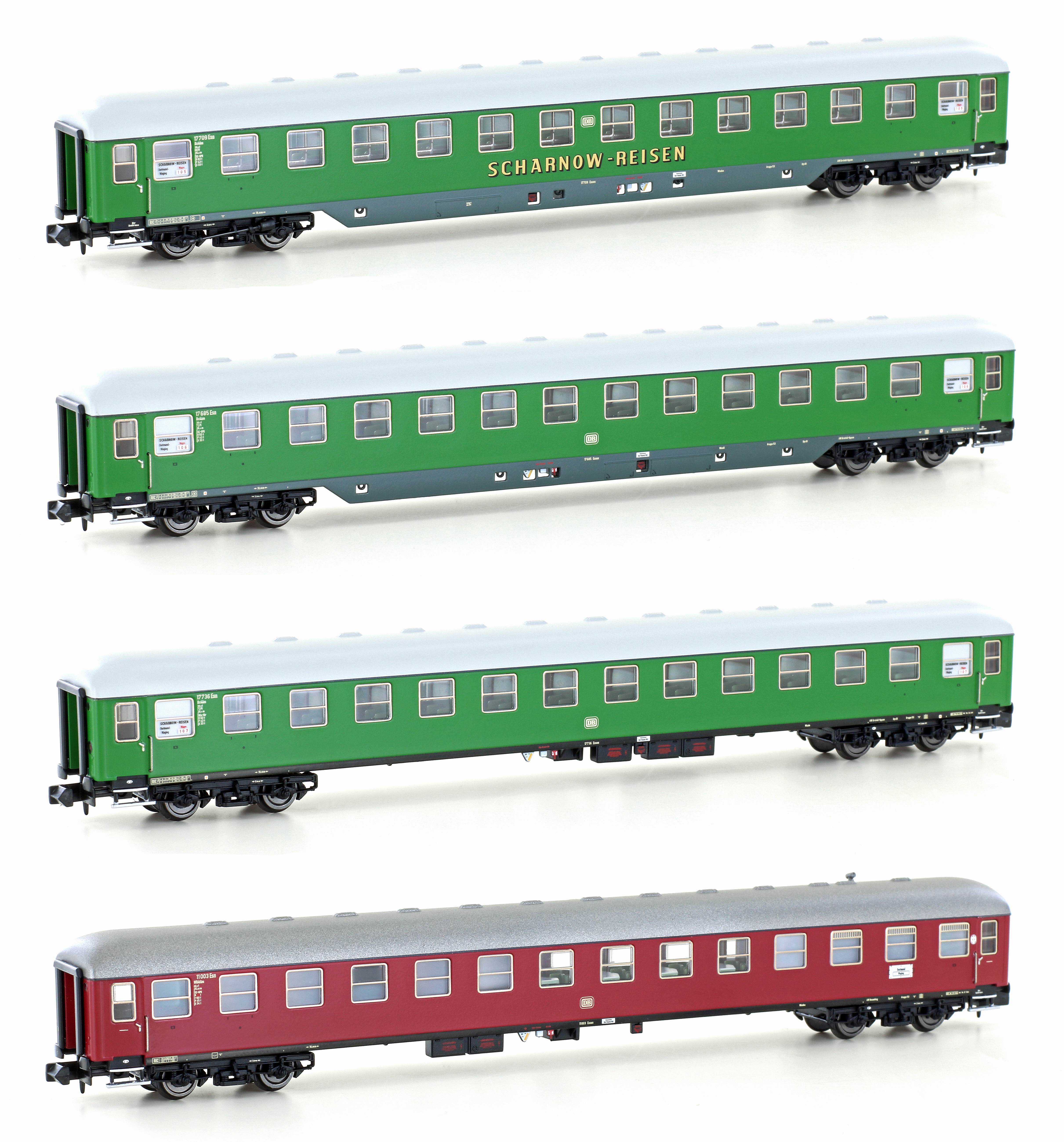 22203 DB Scharnow Personenwg.-Set 4-tlg Ep.3b