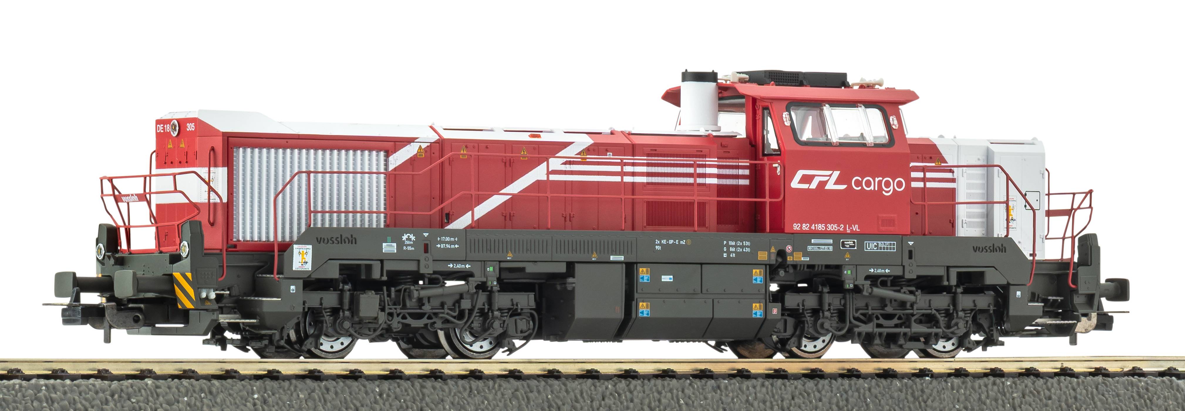 52369 CFL Diesellok BR DE18 Ep.6 AC