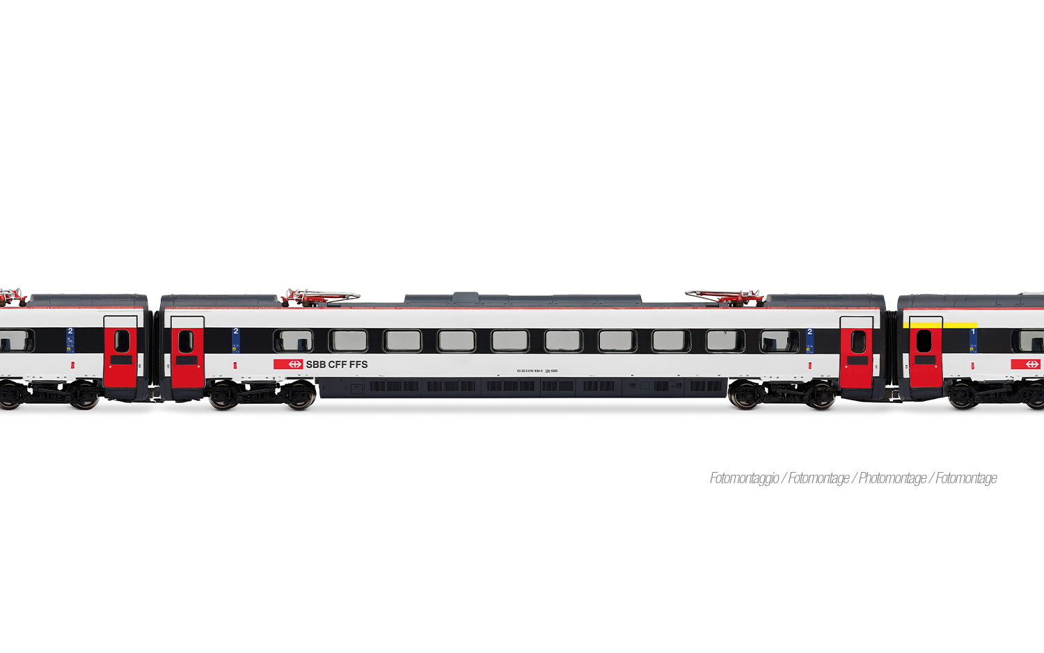 HL1683 SBB Elektrotriebzug ETR 610 4tlg. Ep.6