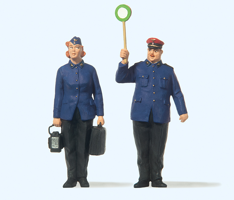 Preiser 63085 Bahnpersonal. DR 1939-45
