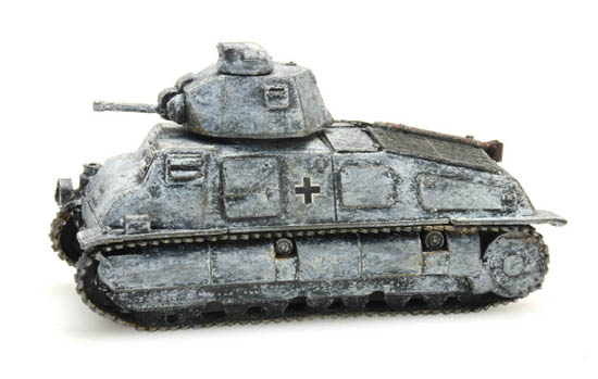 387.69-WG WM Somua 1935 S Beutefz. grau-Wintertar