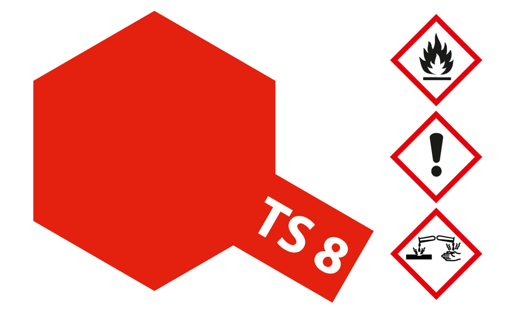 85008 TS08 - Spray italien-rot    (gl)