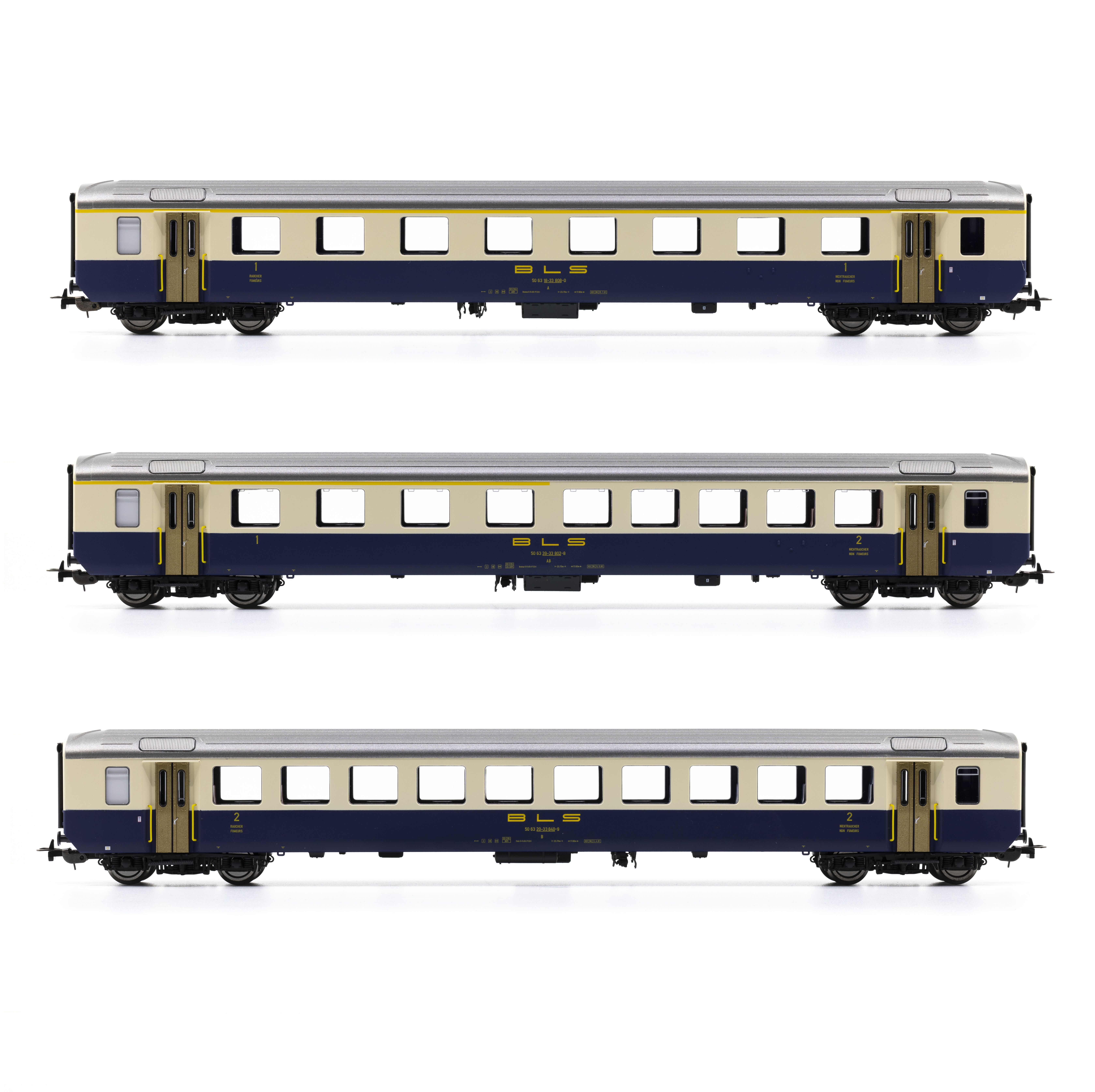 96094 BLS Reisezugwagen-Set EW I 3-tlg Ep.4