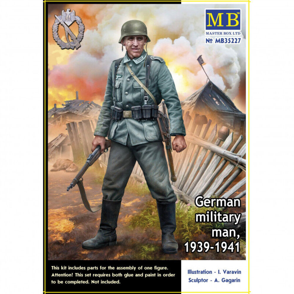 Master Box Ltd. MB3522 Germ Infantry in Action 1941-42