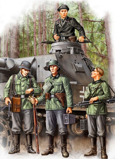 HobbyBoss 84413 German Infantry Set Vol.1 (Early)