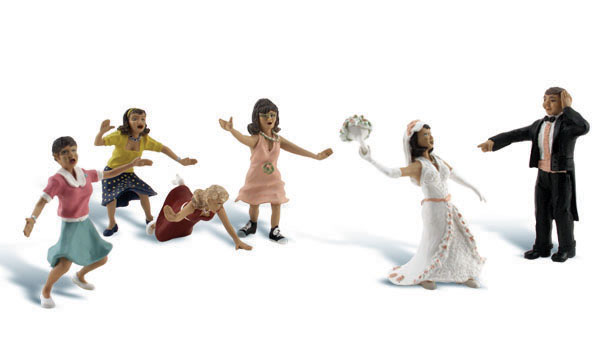 WA1932 HO Wedding Bouquet Toss