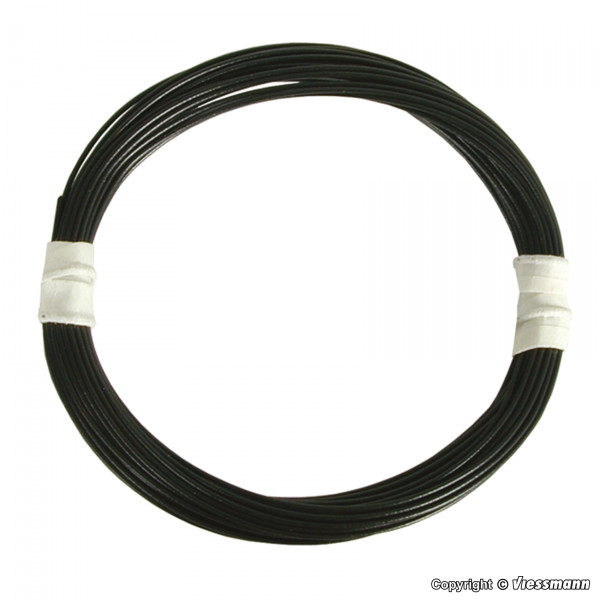 6890 5 m Spezialkabel, 0,6 mm², schwarz