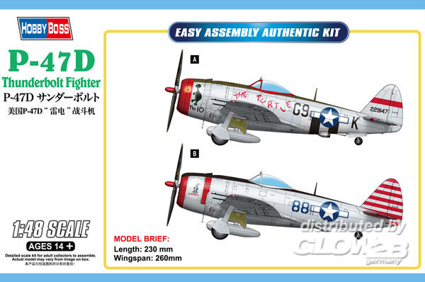 85811 P-47D Thunderbolt
