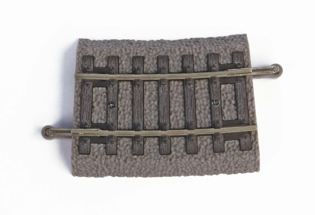 55418 H0 A-Gleis mit Bettung gebogen R2