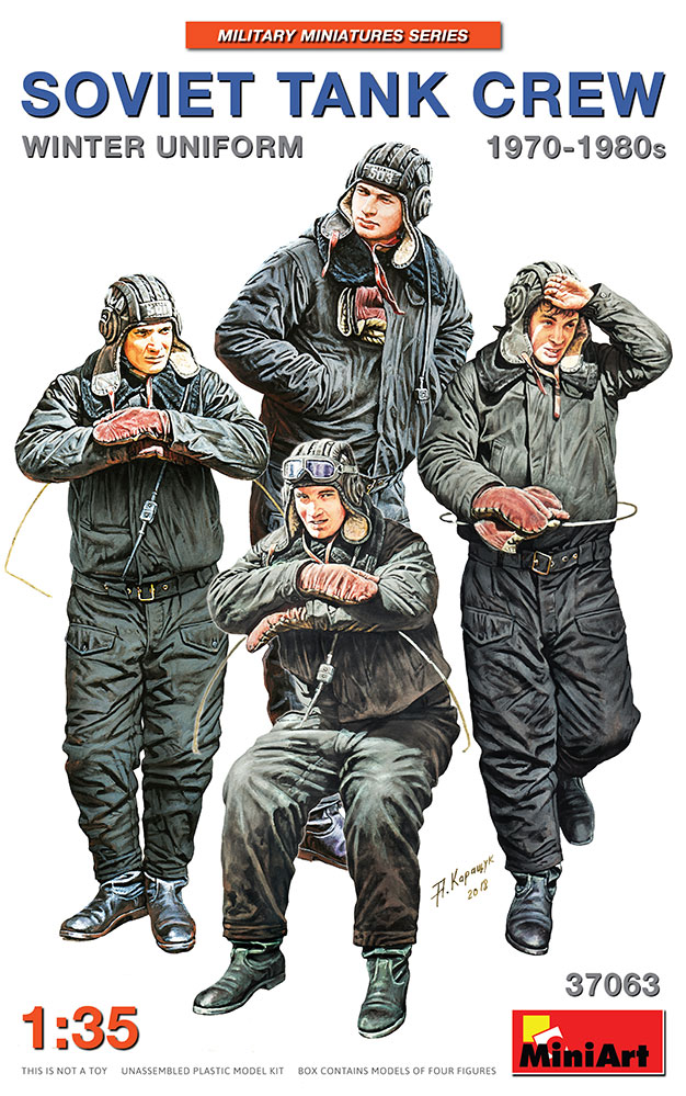 37063 Soviet Tank Crew 1970-80 Winter
