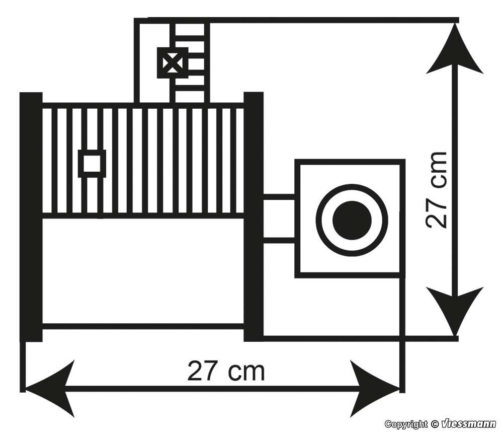 Kibri 39821 Kesselhaus mit Kamin