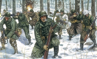 6133 WWII U.S.Infanterie Winteruniform