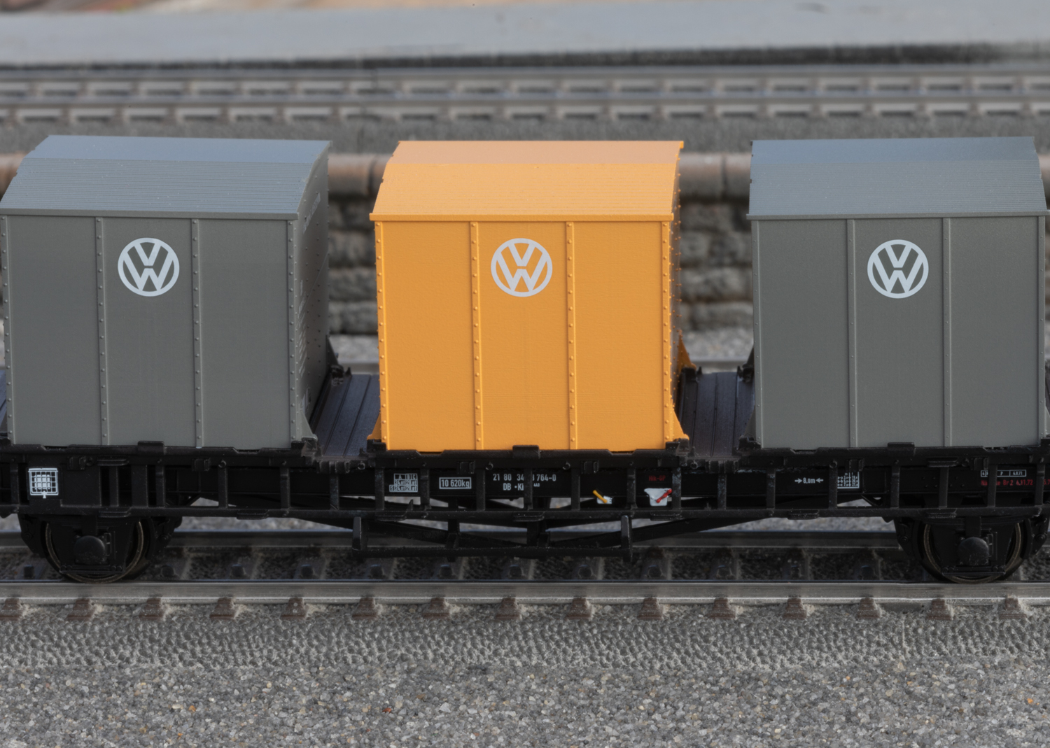Märklin 46661 DB VW Behältertragwagen-Set 2-tlg Ep.4