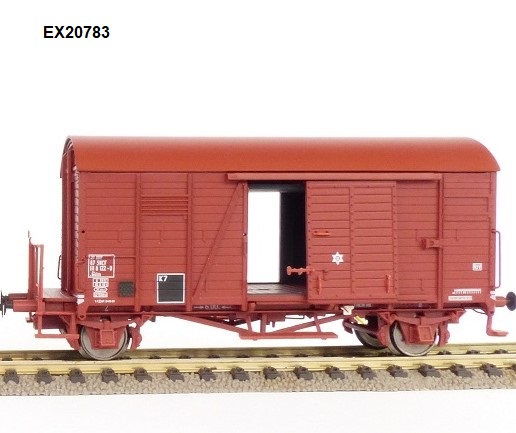 Exact-train 20783 SNCF gedeckter Güterwagen Oppeln Ep.4
