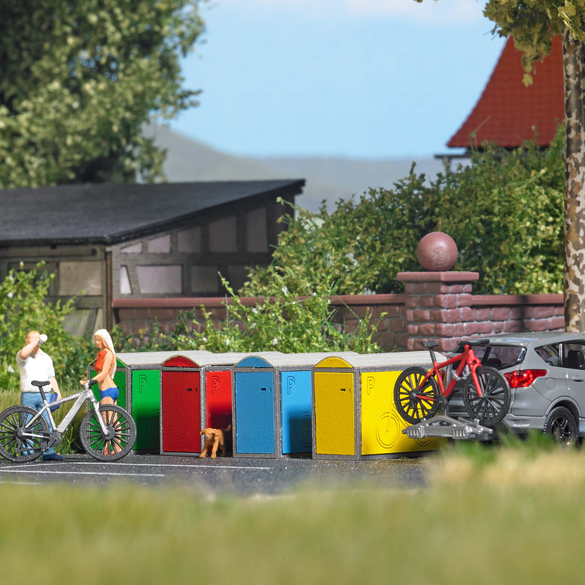 1988 4 Fahrradboxen