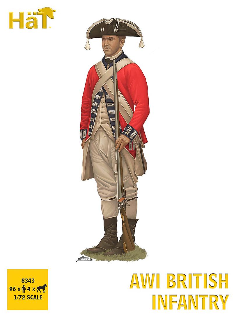 8343 AWI Britische Infanterie