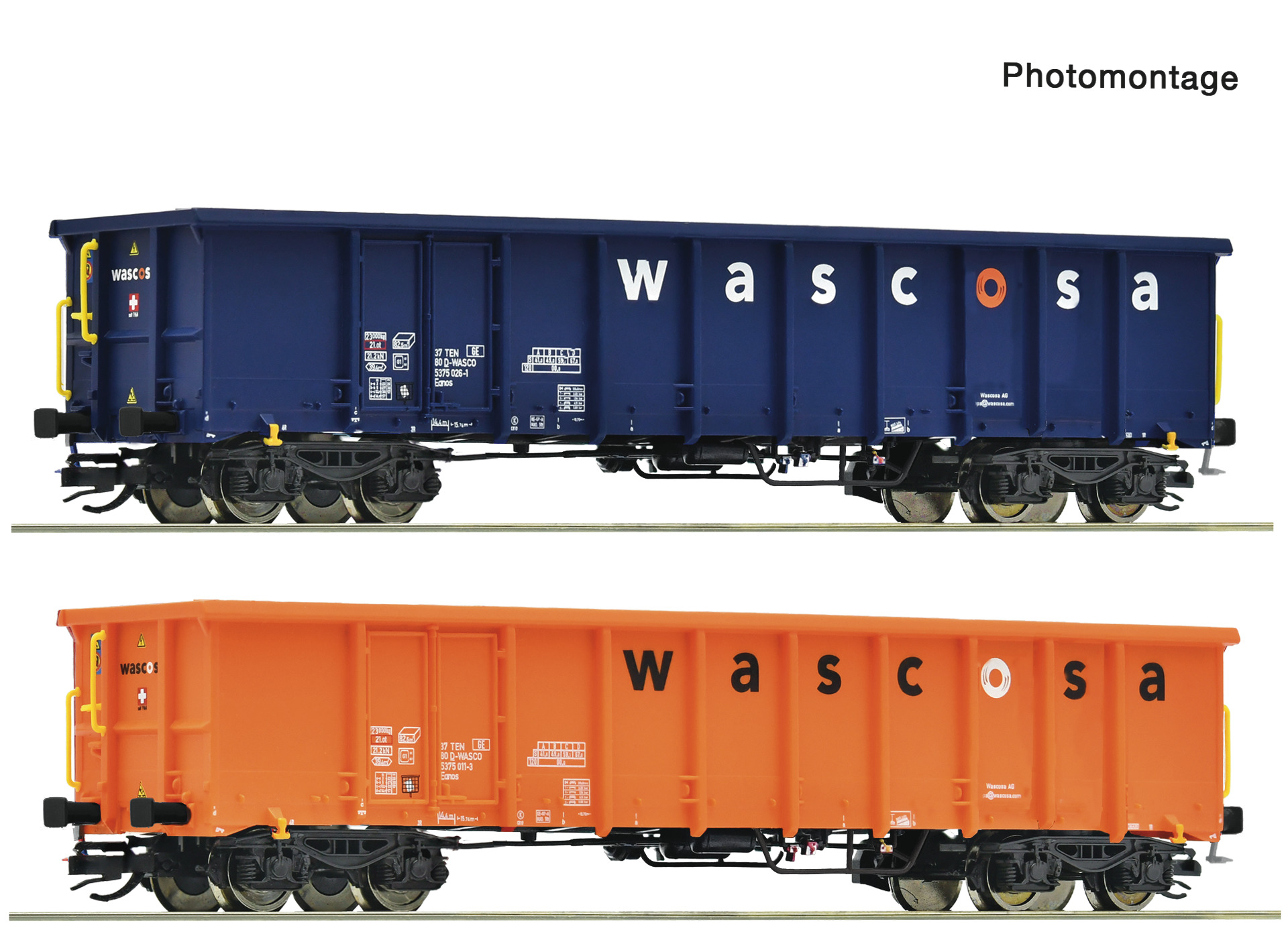 6680055 Wascosa Güterwagen-Set Eanos 2-tlg. Ep.6