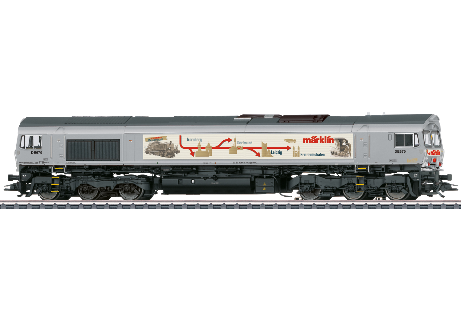 39071 Messeexpress Diesellok Class 66 Ep.6