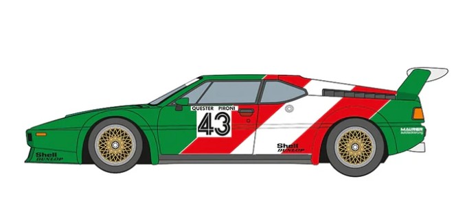 24022 DIG124: BMW M1 Procar BMW France #43