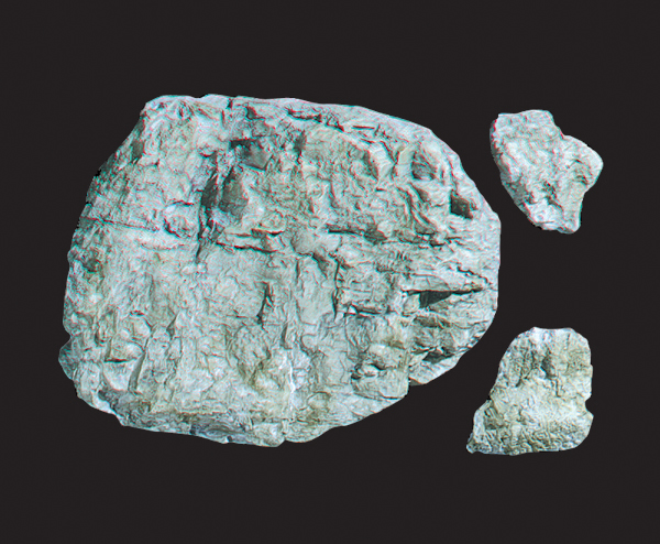 WC1235 Gießform: spitzer Felsen