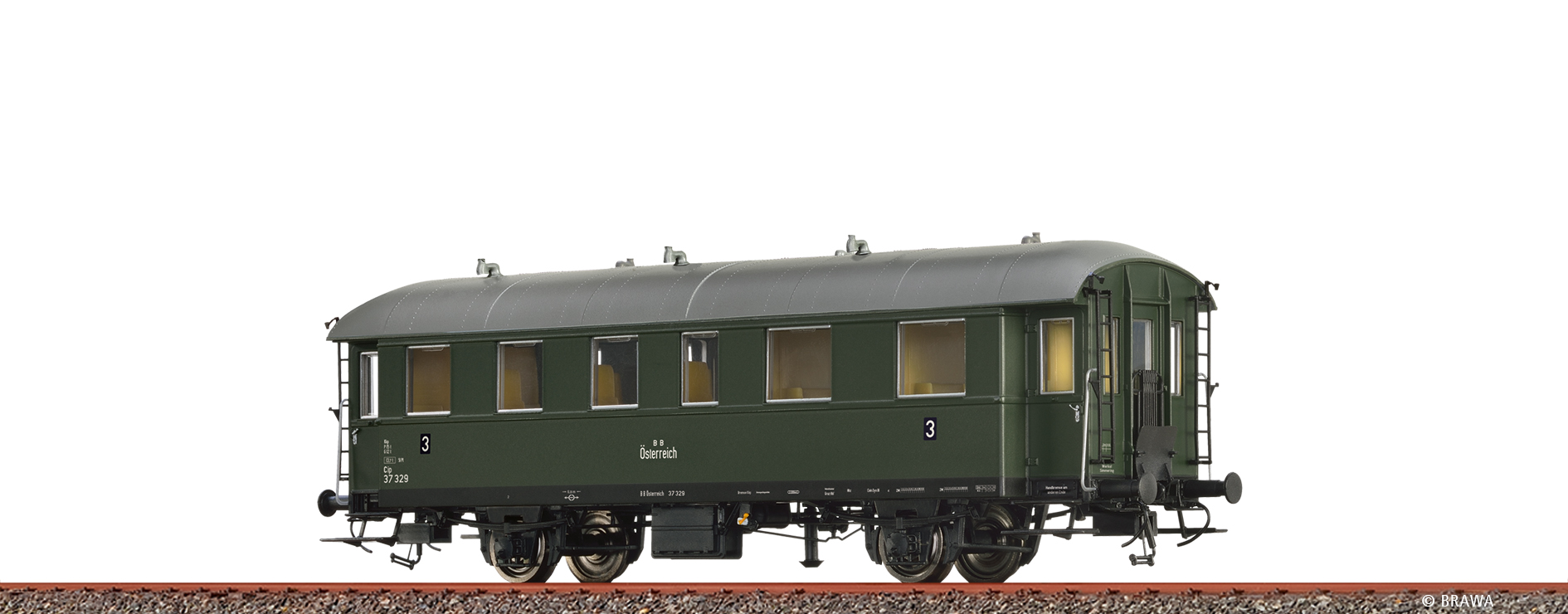 45536 BBÖ Personenwagen Ciph 3.Kl. Ep.3
