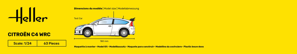 Heller 80756 Citroen C4 WRC