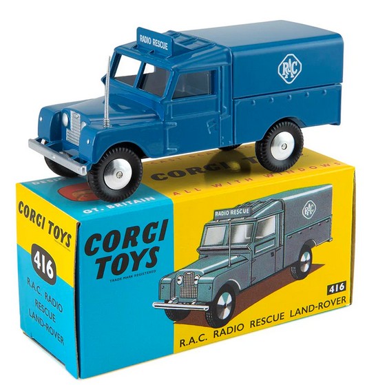 CD54321069 (No.416) RAC Radio Rescue Land Rover