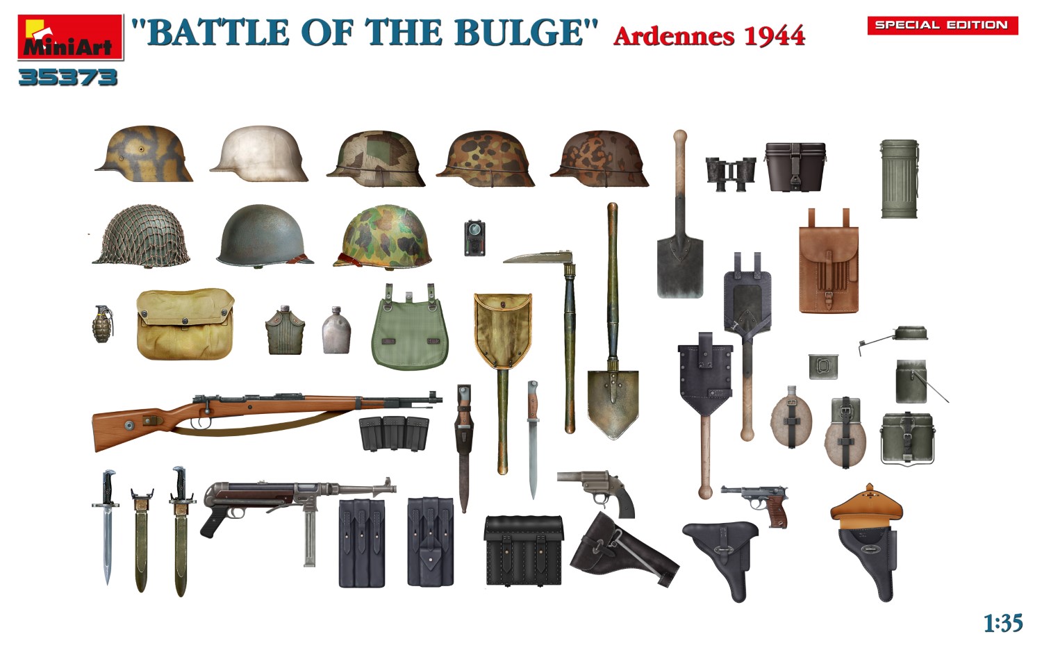 MiniArt 35373 BATTLE OF THE BULGE - Ardennes 1944