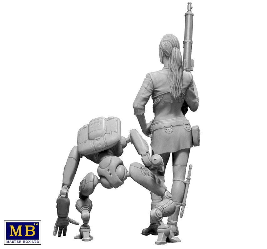 Master Box Ltd. MB24035 The first meeting - 'Back off'