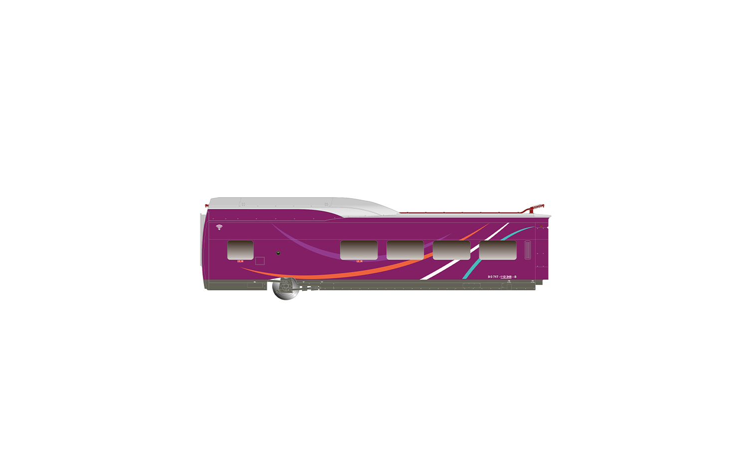 HE2031 RENFE, 5-tlg. Grundset des Hochgeschwin