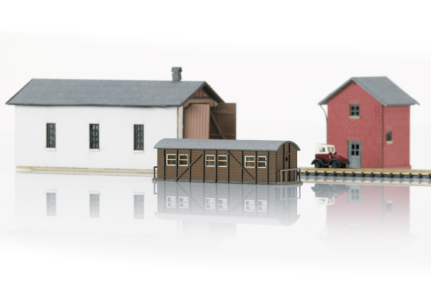Märklin 89012 Bausatz Güterwagen MCI-43 abgestellt