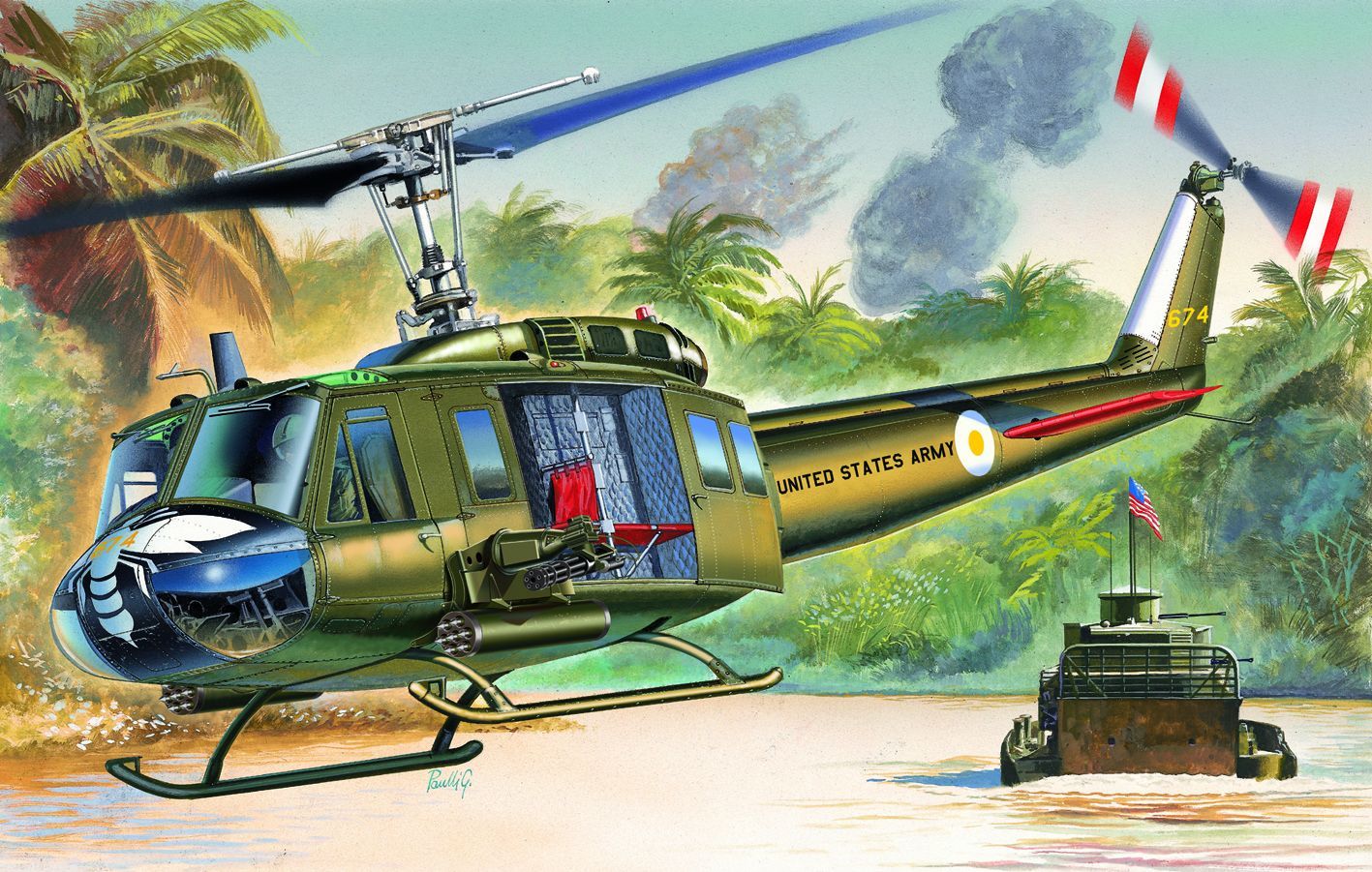 1247 UH-1D Slick
