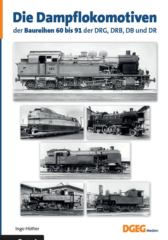 59421 Baureihen 60 bis 91 - DRG, DRB, DB & DR