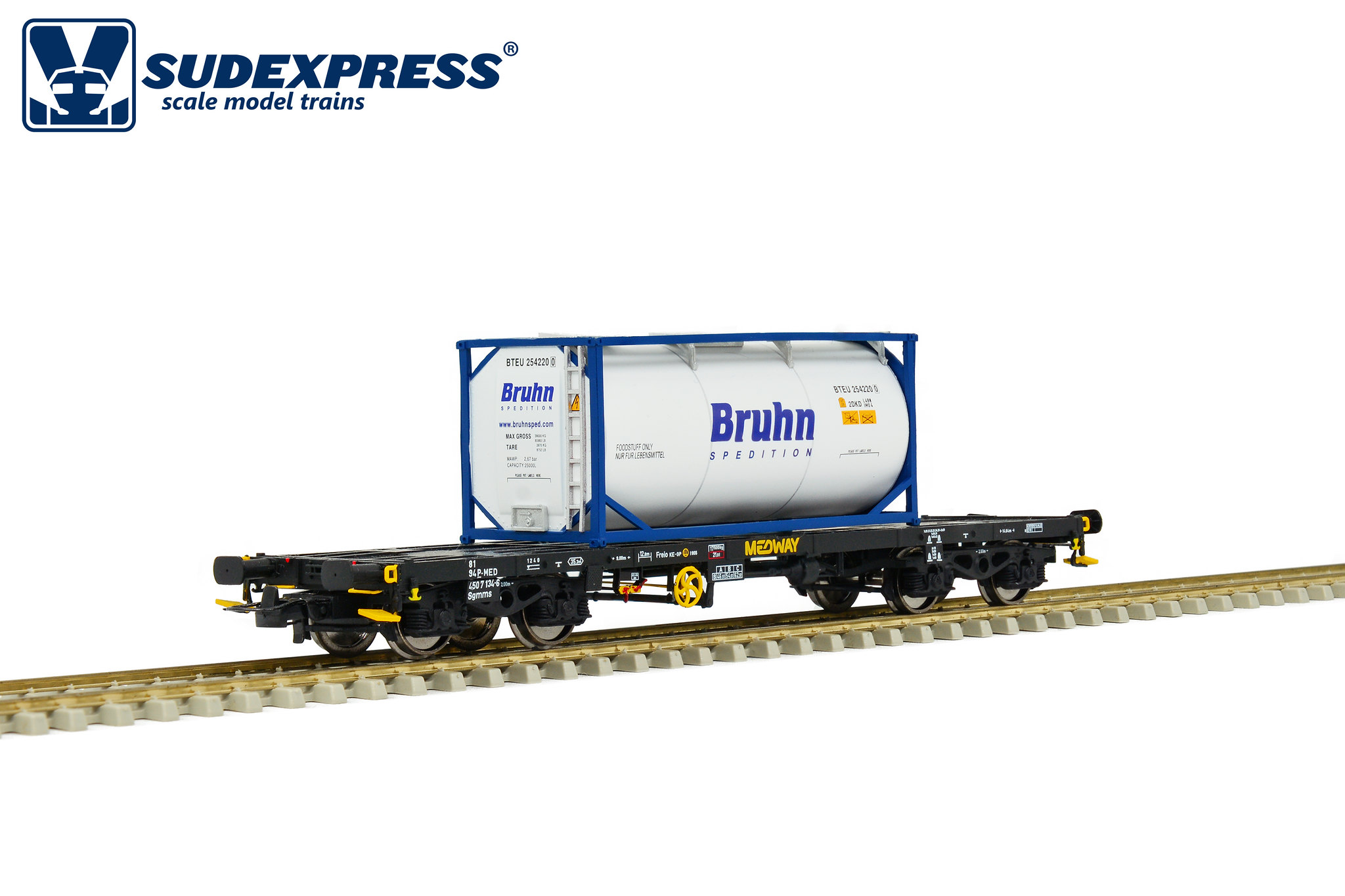 Sudexpress S450134 Medway Containerwagen Sgmms Ep.6