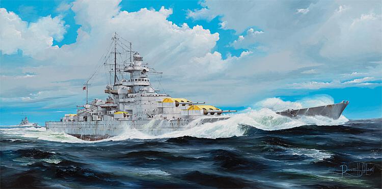 753714 German Battleship Gneisenau 03714