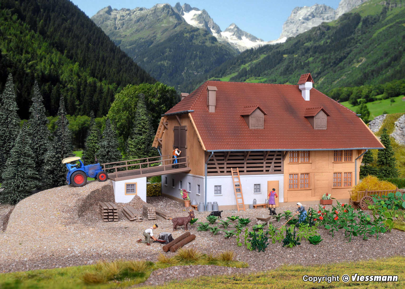 Kibri 38804 Bauernhaus Tannenhof