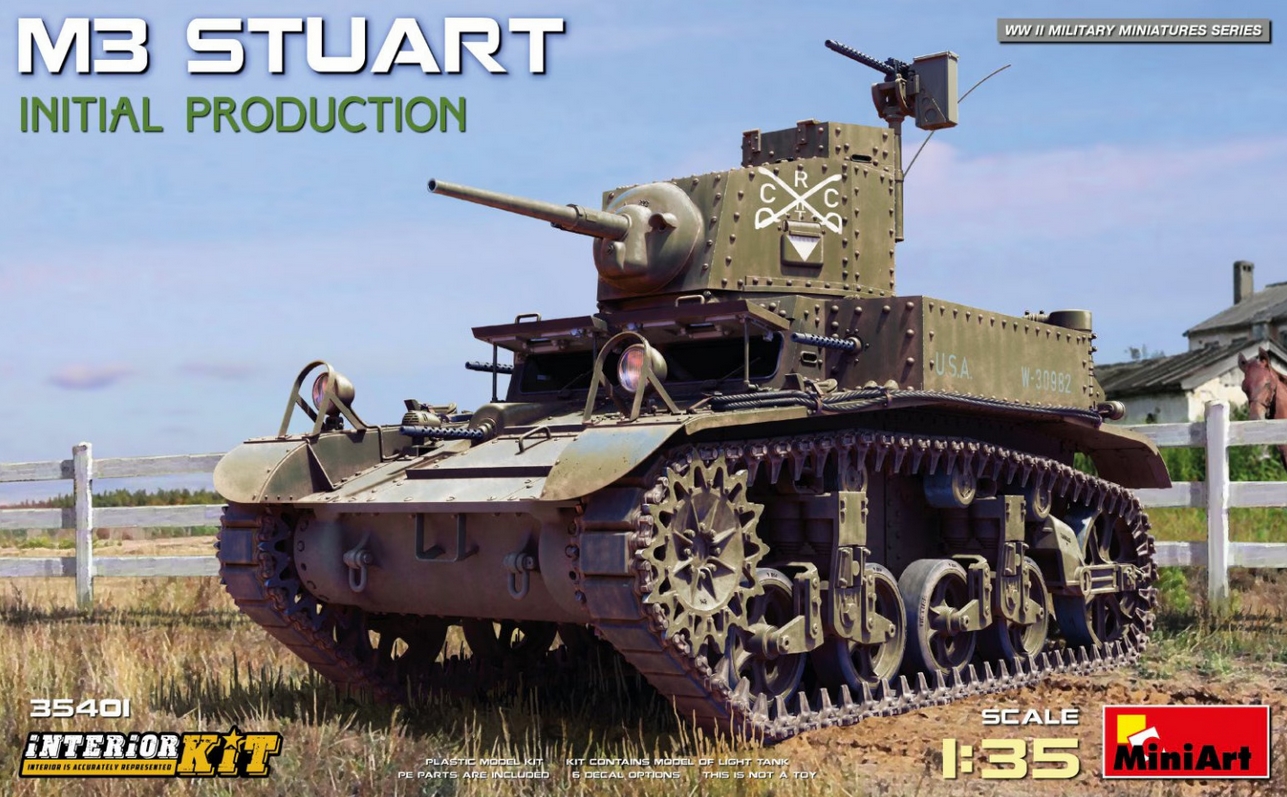 35401 M3 Stuart (Initial Prod.) Interior kit