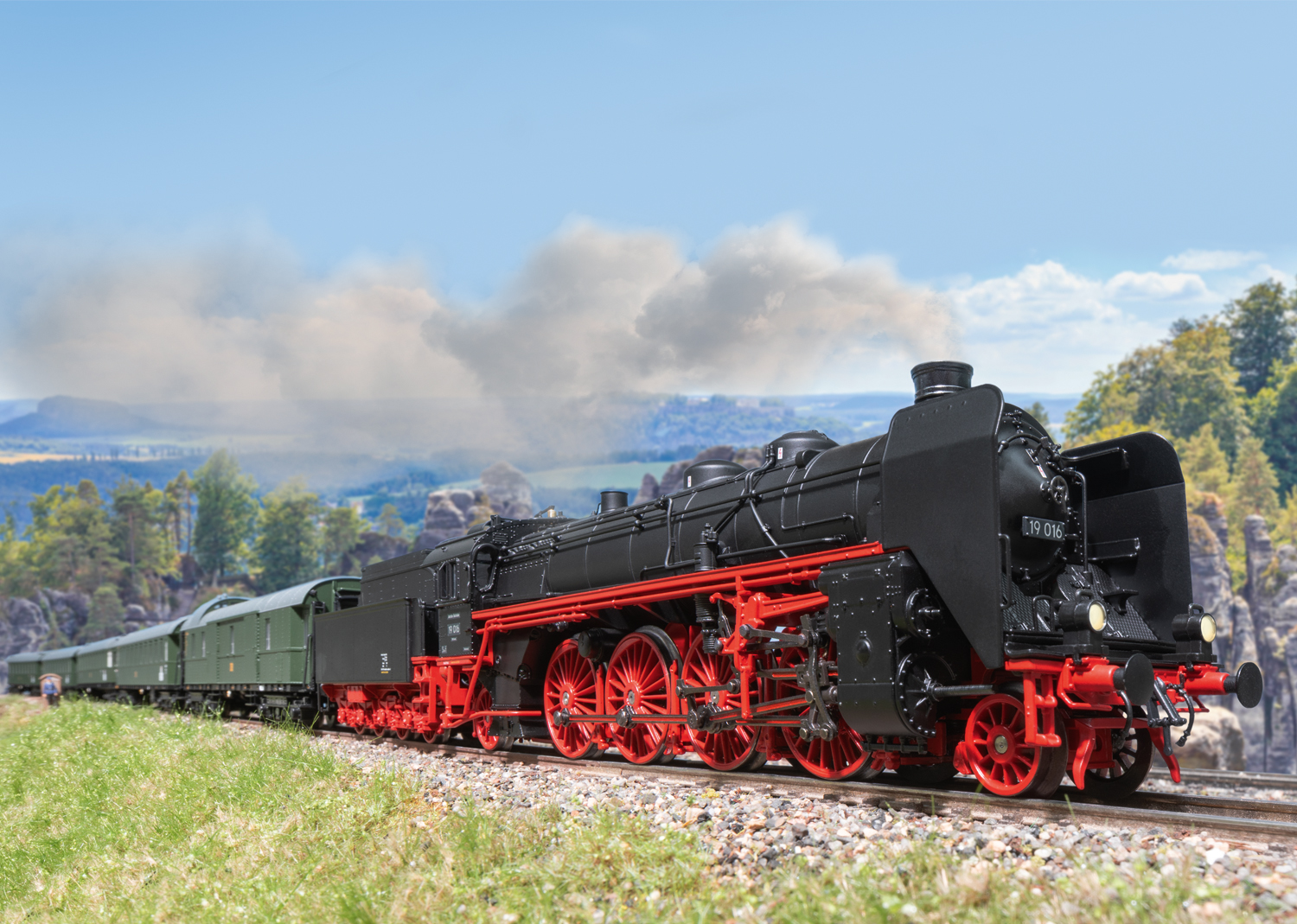 25019 DR Dampflok BR 19 016 Sachsenstolz Ep.3a