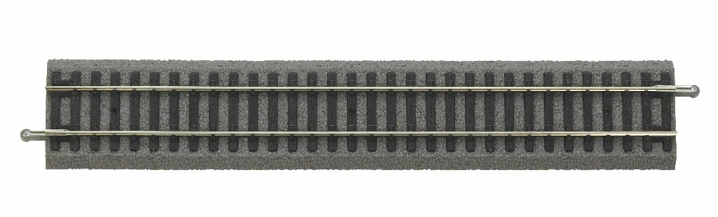 55400 Gerades Gleis mit Bettung 239 mm