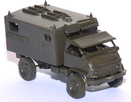 211200993 UNIMOG S404 Funkkabine offenes Verdeck