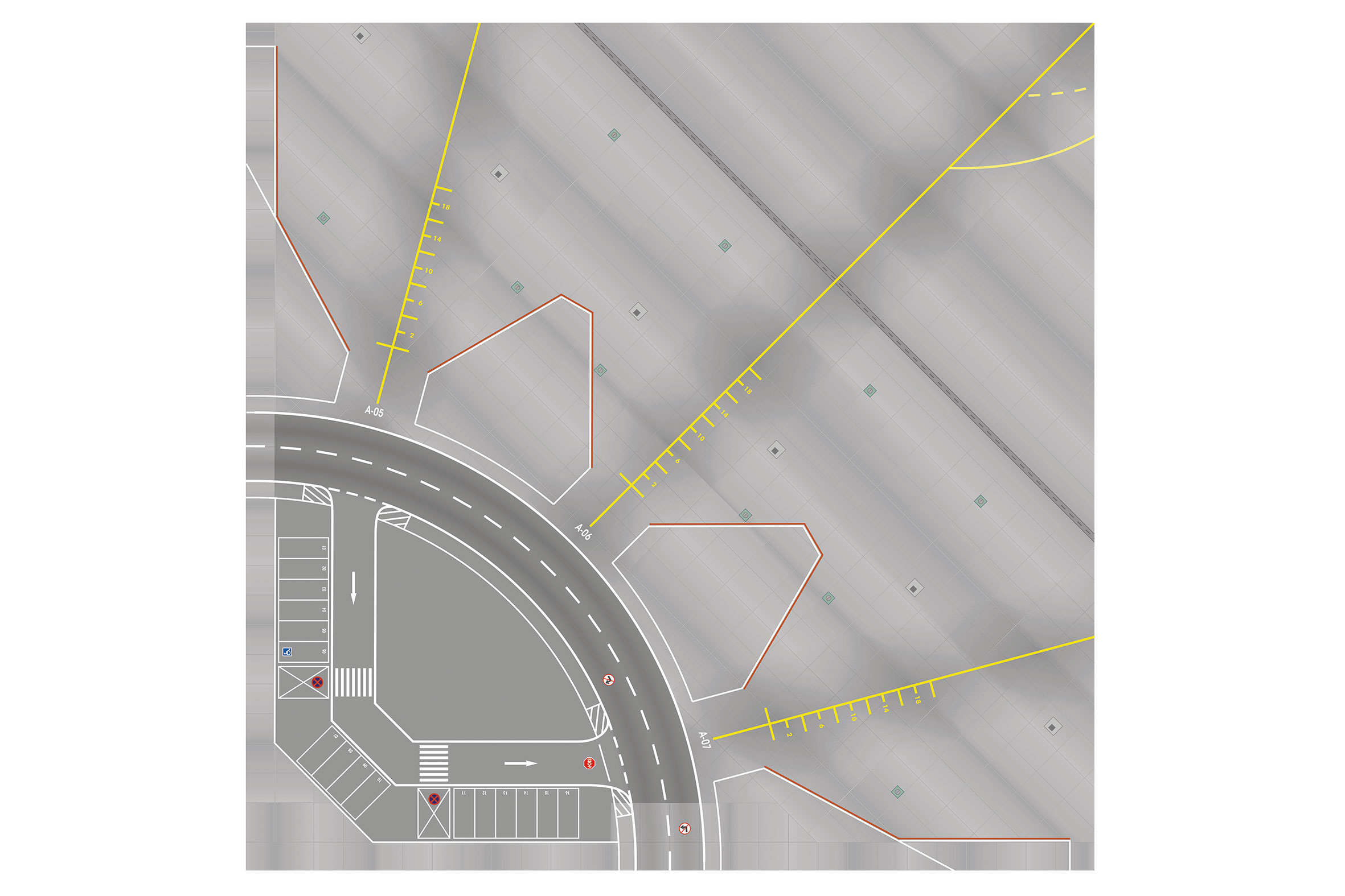 558969-001 Vorfeld/Tower-Platten