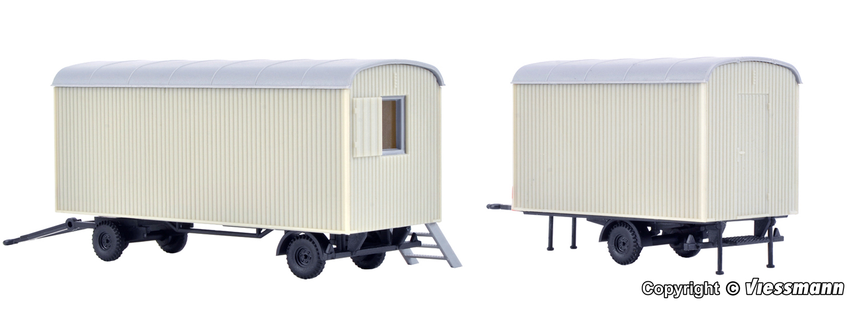 Kibri 10278 Bauwagen 2 St.