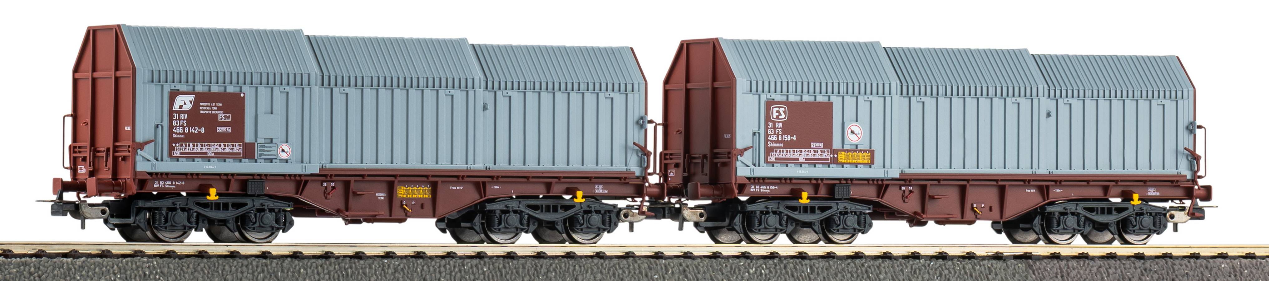 Piko 28308 FS Teleskophaubenwagen-Set 2-tlg. Ep.6