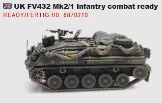 6870210 UK FV432 Mk2/1 Infantry combat ready