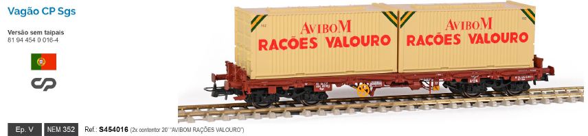 Sudexpress S454016 CP Containerwagen Sgs Ep.5