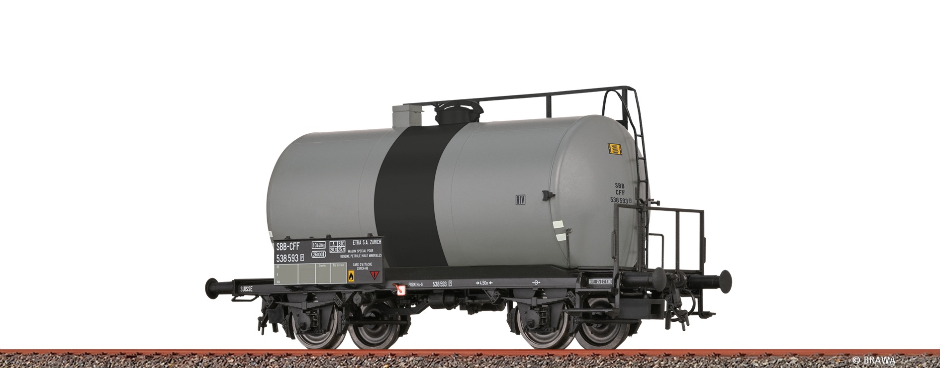 51160 SBB CFF Kesselwagen 2-achsig Z Ep.3