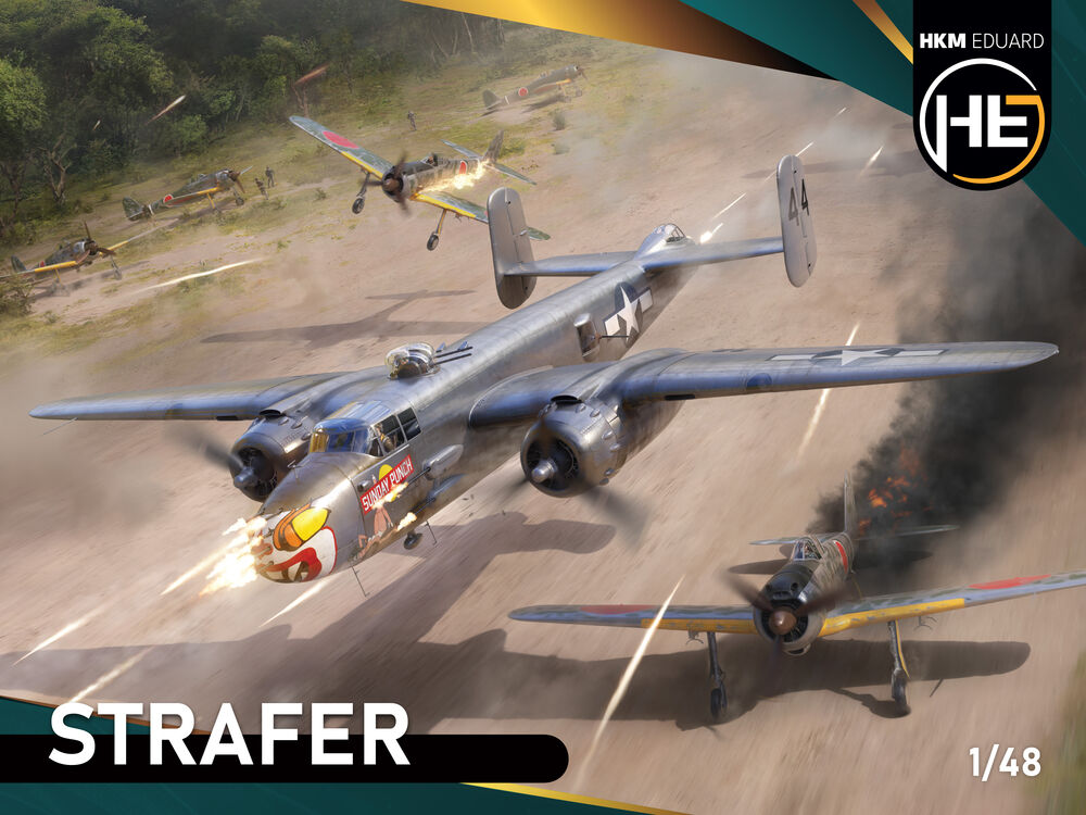 548001 Strafer / B-25J Mitchell  Eduard/HKM