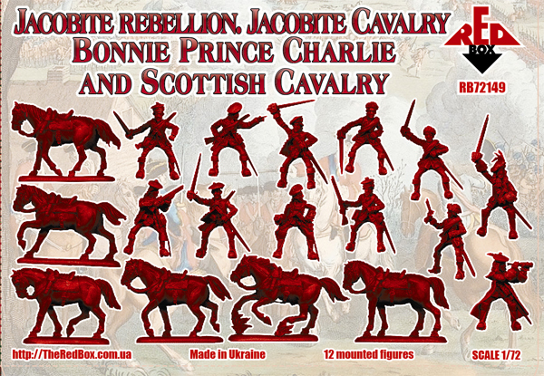 Red Box RB72149 Jacobite Rebellion Jacobite Cavalry