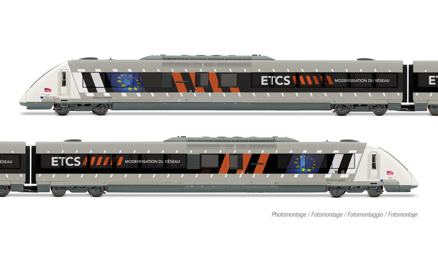 HJ2481S SNCF Dieseltriebwg. X72500 2tl. ETCS Ep6