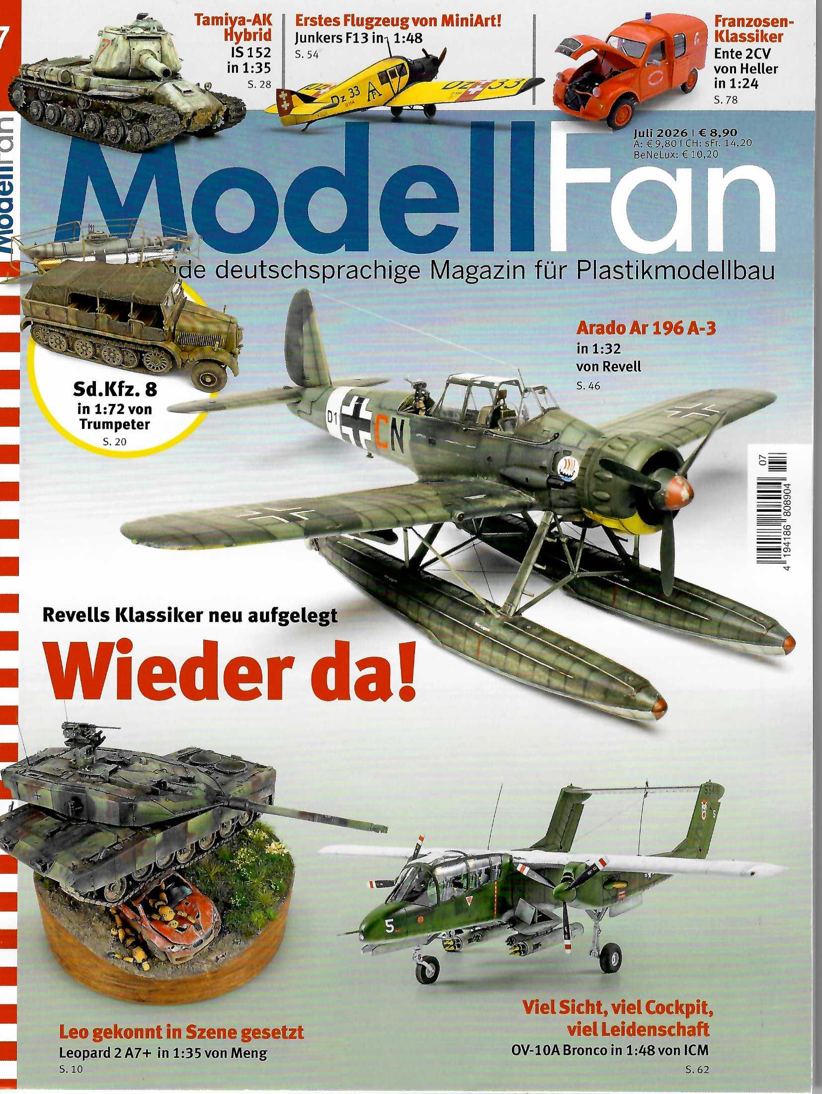 0726 Modell Fan - Ausgabe Juli 2026